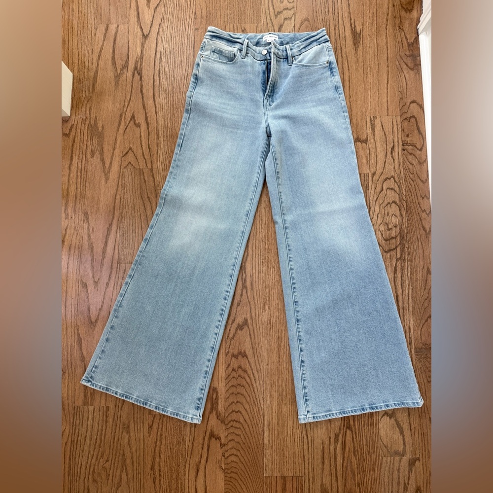 Good American Good Waist Palazzo